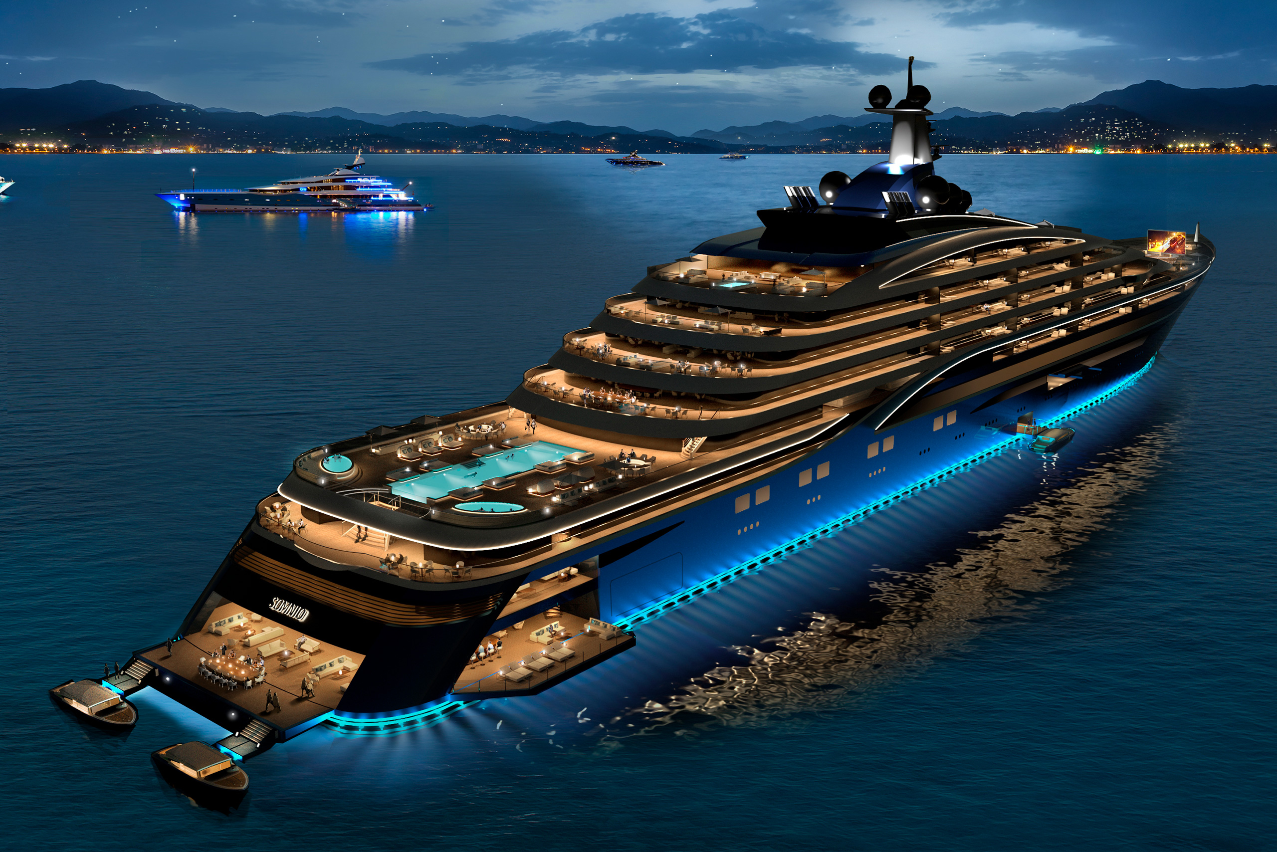 luxus speed yacht